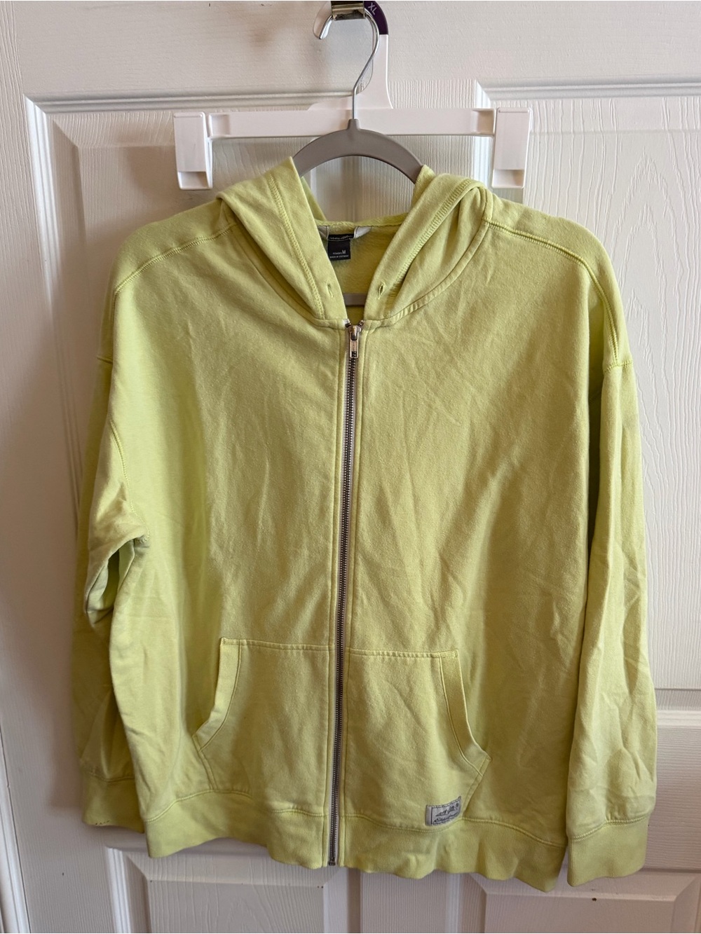 Eddie Bauer Light Green Hooded Sweater